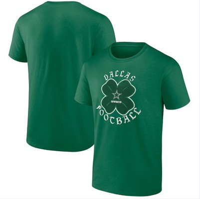 Men's Dallas Cowboys Kelly Green St Patrick's Day Celtic T-Shirt