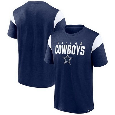 Men's Dallas Cowboys Navy Home Stretch Team T Shirt