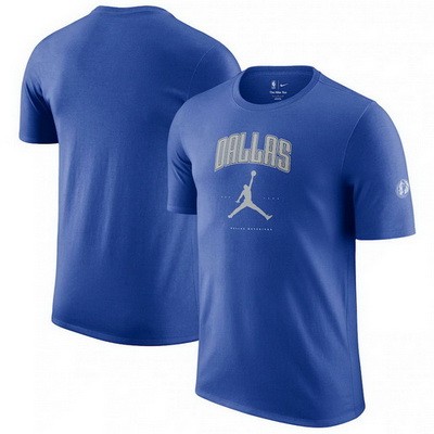 Men's Dallas Mavericks Blue Essential Cities T Shirt