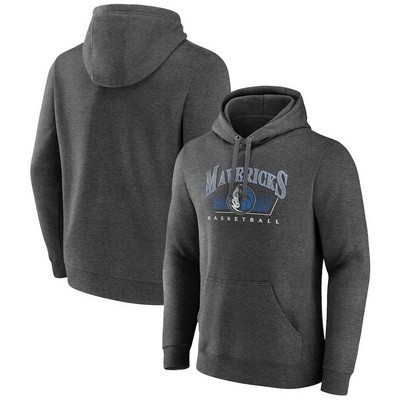 Men's Dallas Mavericks Gray Noches Ene Be A Pullover Hoodie
