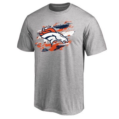 Men's Denver Broncos Printed T Shirt 1007