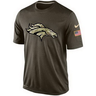 Men's Denver Broncos Printed T Shirt 1010