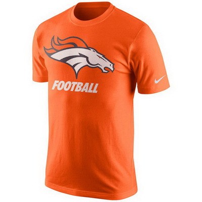 Men's Denver Broncos Printed T Shirt 1012