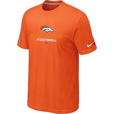 Men's Denver Broncos Printed T Shirt 1026