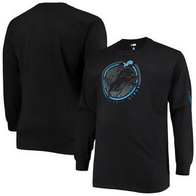 Men's Detroit Lions Black Performance Sweater 302217