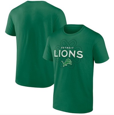 Men's Detroit Lions Kelly Green Celtic Knot T-Shirt