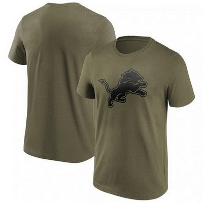 Men's Detroit Lions Olive Legacy T Shirt