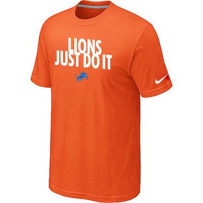 Men's Detroit Lions Printed T Shirt 1127