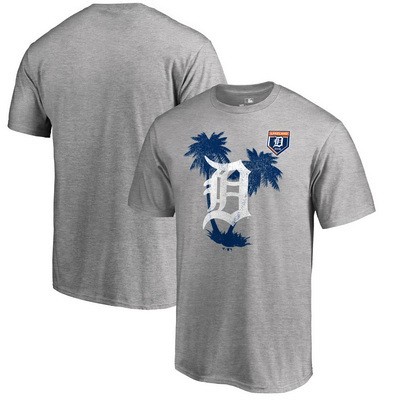 Men's Detroit Tigers Printed T Shirt 14256