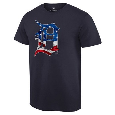 Men's Detroit Tigers Printed T Shirt 14260
