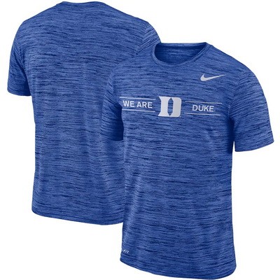 Men's Duke Blue Devils Roya Velocity Sideline Legend Performance T Shirt 201068