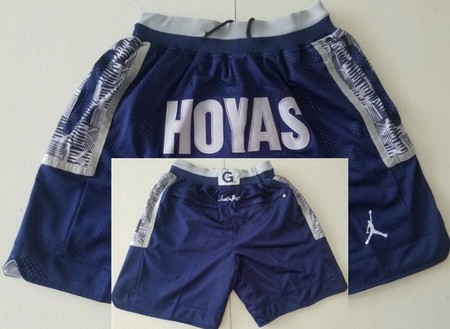 Men's Georgetown Hoyas Navy Just Don College Basketball Shorts