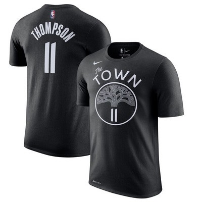 Men's Golden State Warriors #11 Klay Thompson Printed T-Shirt 0932