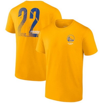 Men's Golden State Warriors #22 Andrew Wiggins 2022 NBA Finals Champions T-Shirt