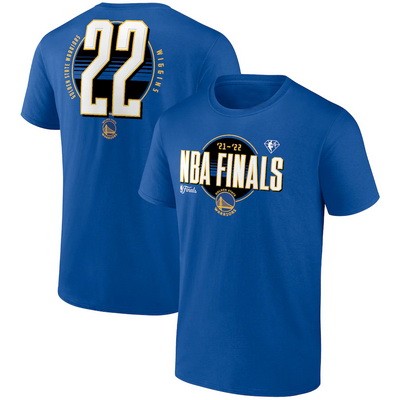Men's Golden State Warriors #22 Andrew Wiggins 2022 NBA Finals T-Shirt