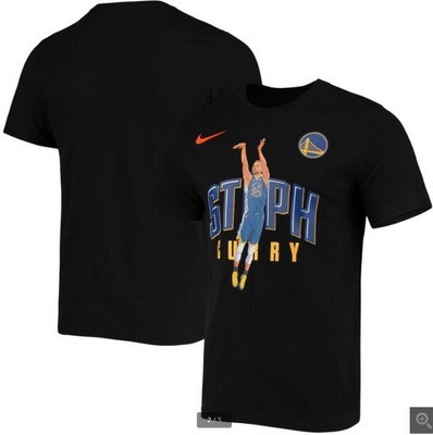 Men's Golden State Warriors #30 Stephen Curry Printed T-Shirt 0787
