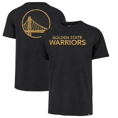 Men's Golden State Warriors Black 2021 City Edition MVP Franklin T-Shirt