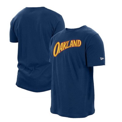 Men's Golden State Warriors Navy Printed T Shirt 211083