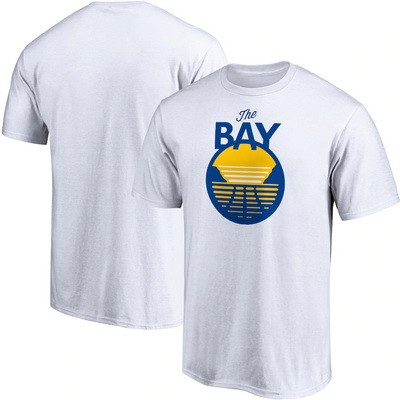 Men's Golden State Warriors White The Bay T-Shirt