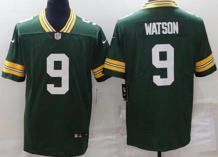 Men's Green Bay Packers #9 Christian Watson Limited Green Vapor Jersey