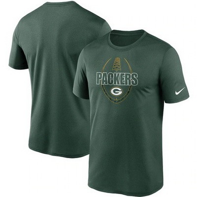 Men's Green Bay Packers Green Icon Performance T-Shirt