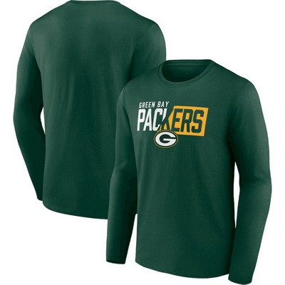 Men's Green Bay Packers Green NFL x Bud Light Long Sleeve T Shirt