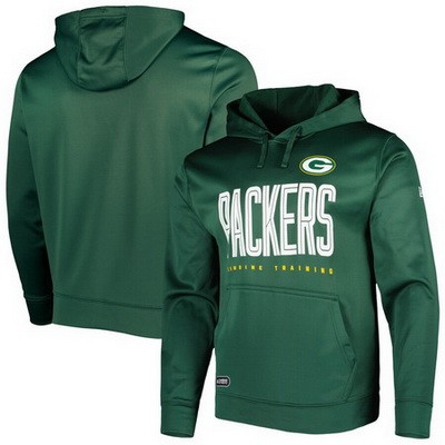 Men's Green Bay Packers Green Printed Pullover Hoodie 302647