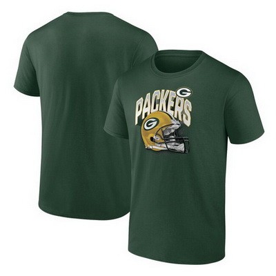 Men's Green Bay Packers Green Printed T Shirt 302511