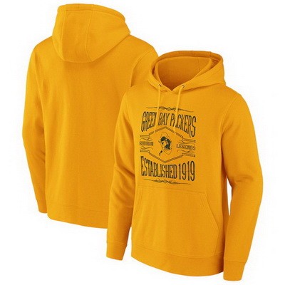Men's Green Bay Packers Yellow x Darius Rucker Collection 2 Hit Pullover Hoodie