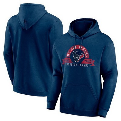 Men's Houston Texans Navy Utility Pullover Hoodie