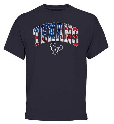 Men's Houston Texans Printed T Shirt 1312