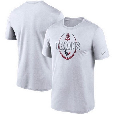 Men's Houston Texans White Icon Performance T-Shirt