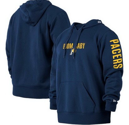 Men's Indiana Pacers Navy 2021 City Edition Pullover Hoodie