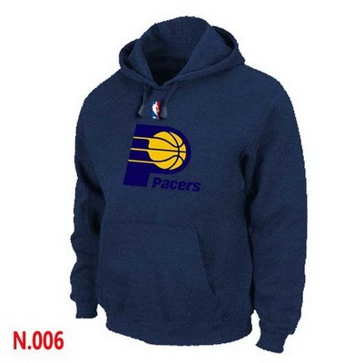 Men's Indiana Pacers Navy Blue Printed Pullover Hoodie