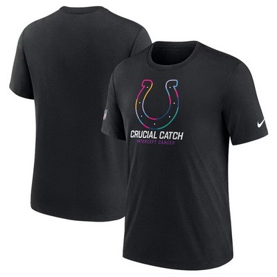 Men's Indianapolis Colts Black 2024 Crucial Catch T Shirt