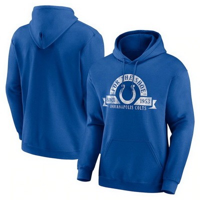 Men's Indianapolis Colts Blue Utility Pullover Hoodie