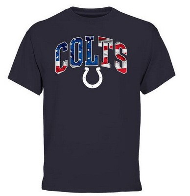 Men's Indianapolis Colts Printed T Shirt 1415