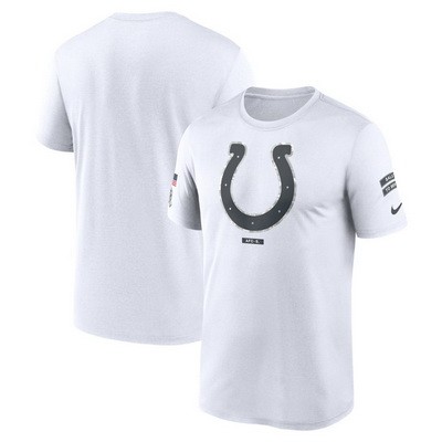 Men's Indianapolis Colts White 2024 Salute To Service Legend Performance T Shirt