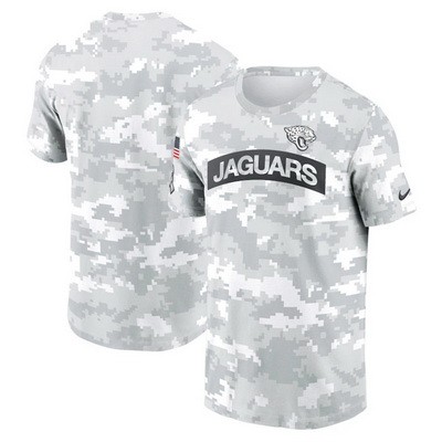 Men's Jacksonville Jaguars Arctic Camo 2024 Salute To Service Performance T Shirt
