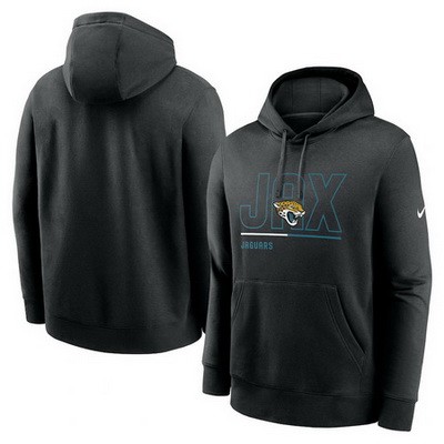 Men's Jacksonville Jaguars Black City Code Club Fleece Pullover Hoodie