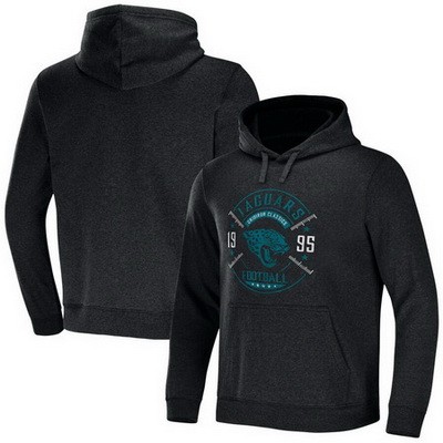 Men's Jacksonville Jaguars Black x Darius Rucker Collection 2 Hit Pullover Hoodie