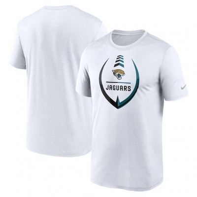 Men's Jacksonville Jaguars White Icon Legend Performance T Shirt