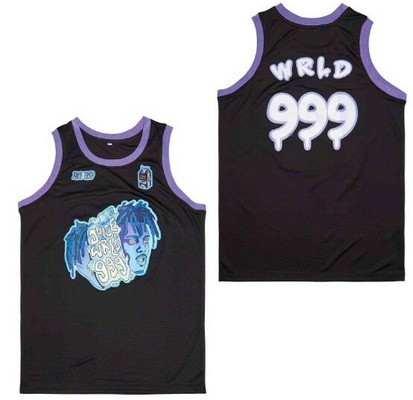 Men's Juice WRLD 999 Black Basketball Jersey