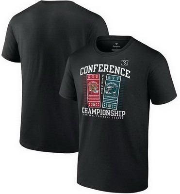 Men's Kansas City Chiefs Black Printed T Shirt 302316