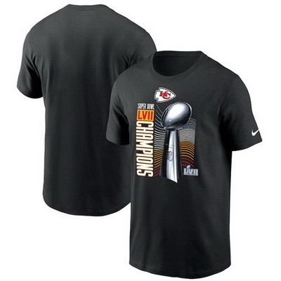 Men's Kansas City Chiefs Black Printed T Shirt 302318