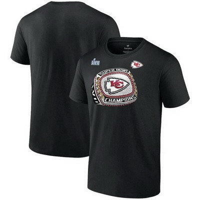 Men's Kansas City Chiefs Black Printed T Shirt 302329