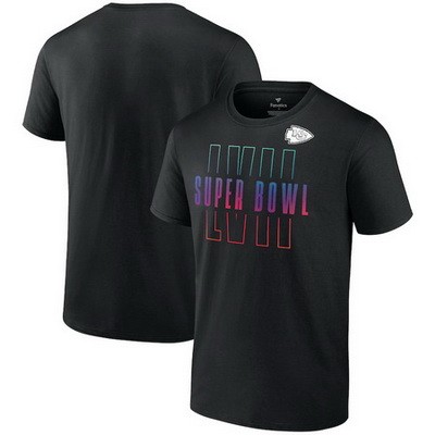 Men's Kansas City Chiefs Black Printed T Shirt 302339