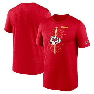 Men's Kansas City Chiefs Red Legend Icon Performance T Shirt