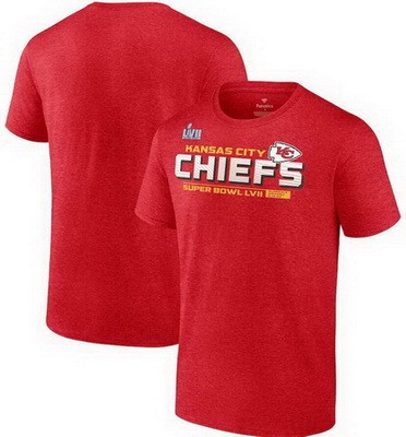 Men's Kansas City Chiefs Red Printed T Shirt 302305