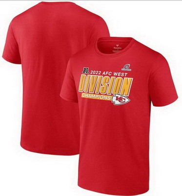 Men's Kansas City Chiefs Red Printed T Shirt 302320